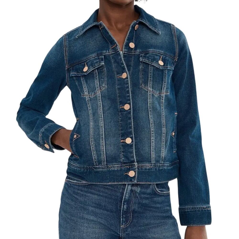 Liverpool Los Angeles Women's Classic Jean Jacket in Ponderay, Size M